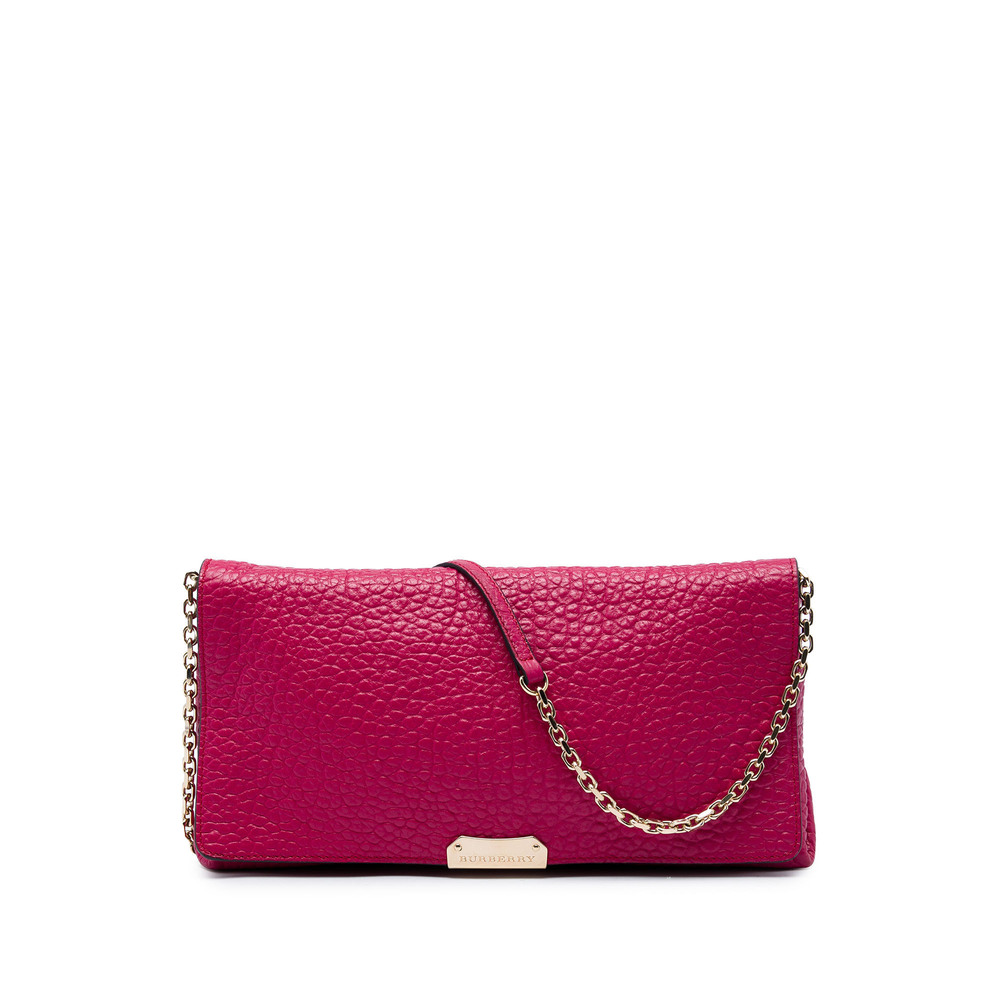 Pre-Loved Burberry Medium Grained Calfskin Mildenhall Crossbody